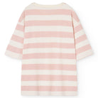 Collie Kid T-Shirt in White Stripes by The Animals Observatory