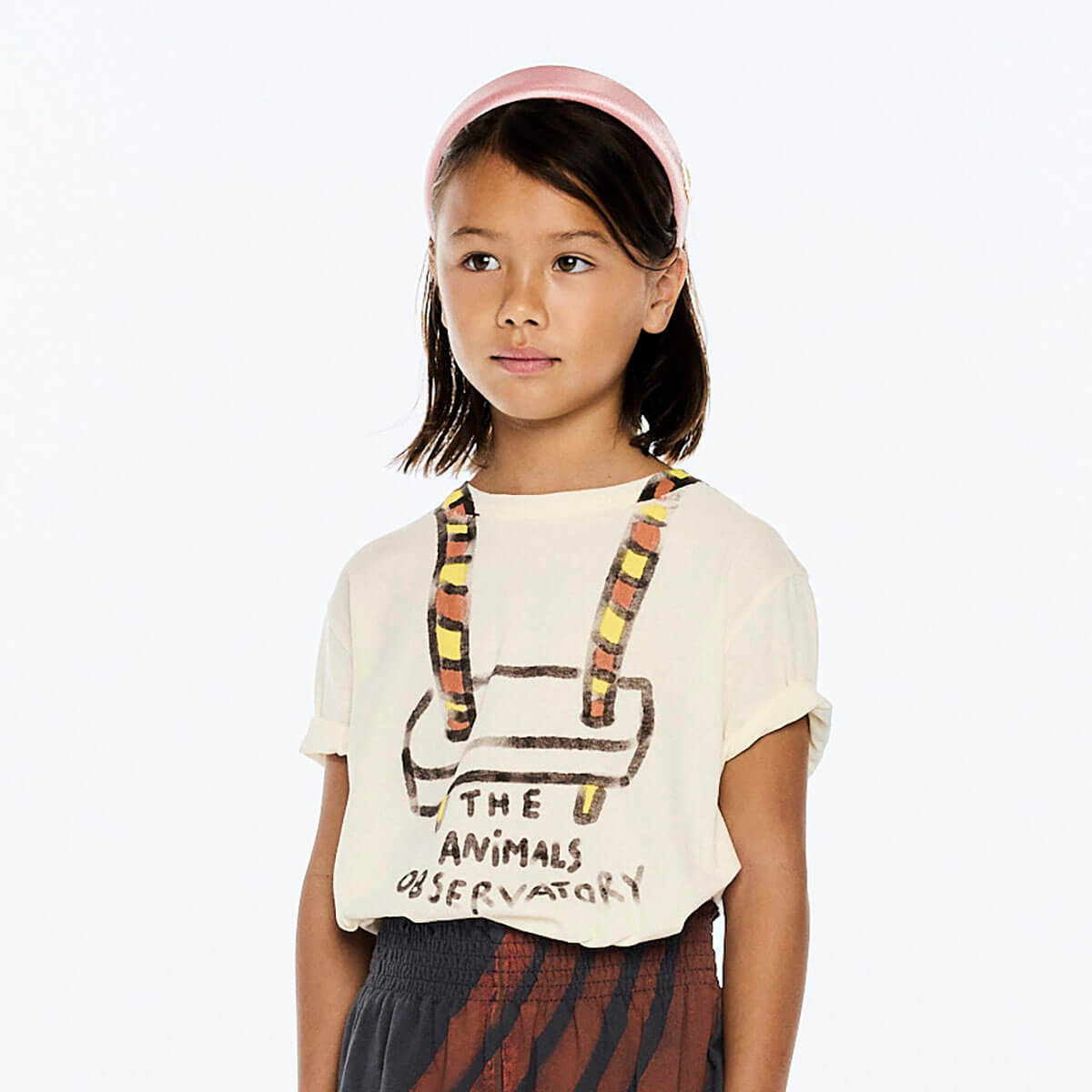 Pika Headband in Soft Pink by The Animals Observatory