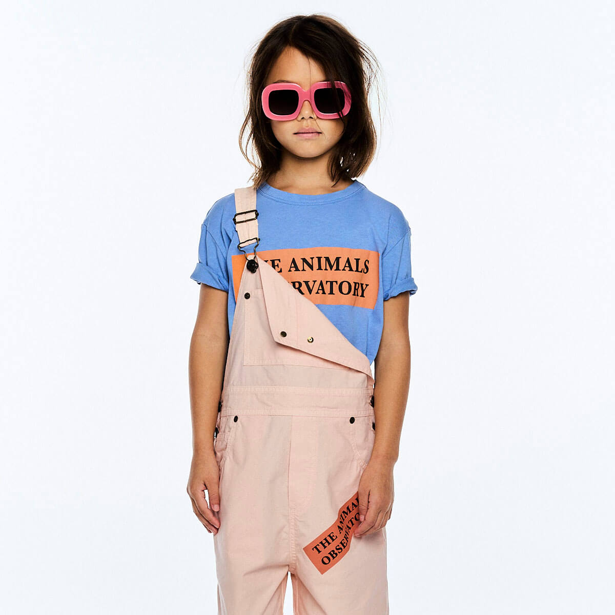 Rooster Kid T-Shirt in Blue by The Animals Observatory