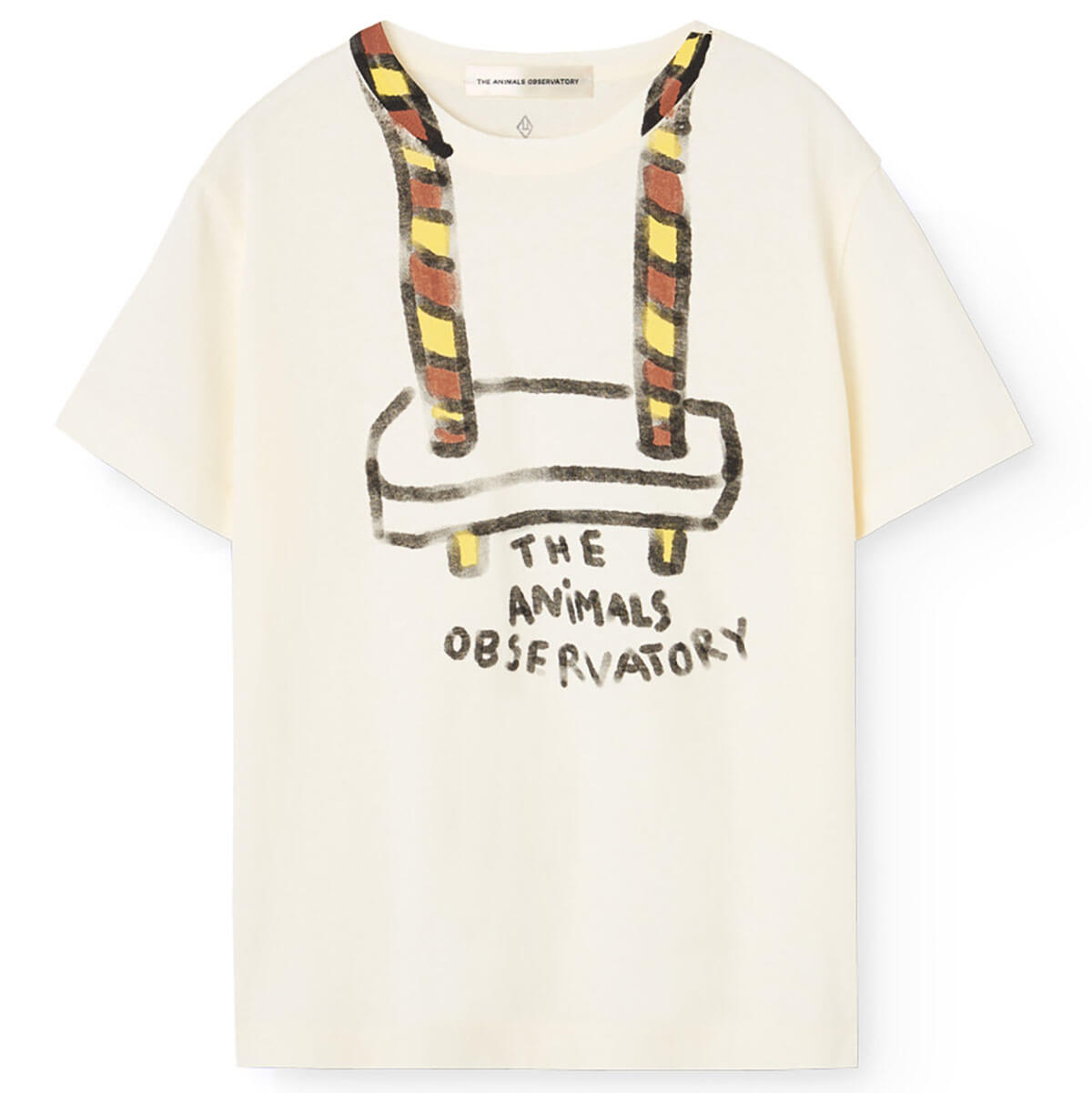 Rooster Kid T-Shirt in Raw White by The Animals Observatory