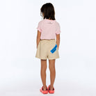 Rooster Kid T-Shirt in Soft Pink by The Animals Observatory