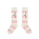 Worm Kid Socks in White Stripes by The Animals Observatory