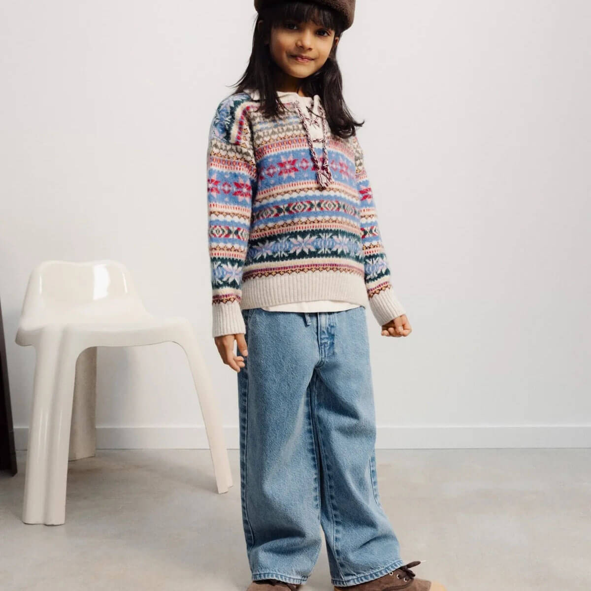 Ridge Denim Pant in Mid Blue Denim by The New Society