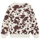 TNS Logo Sweatshirt in Cow Print by The New Society