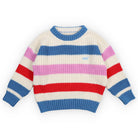 Celosia Jumper in Iris Whisper Stripes by The New Society