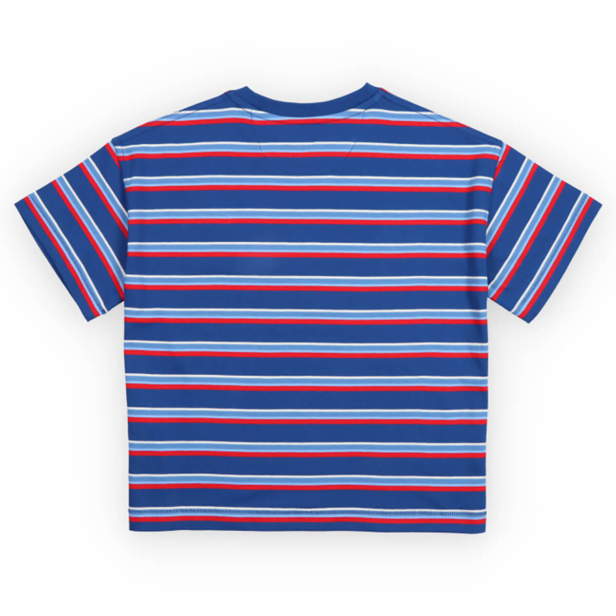 Ciclan T-Shirt in Deep Sea Blue Mini Stripes by The New Society