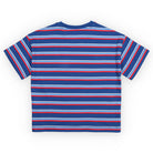 Ciclan T-Shirt in Deep Sea Blue Mini Stripes by The New Society