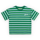 Ciclan T-Shirt in Verdant Green Mini Stripes by The New Society