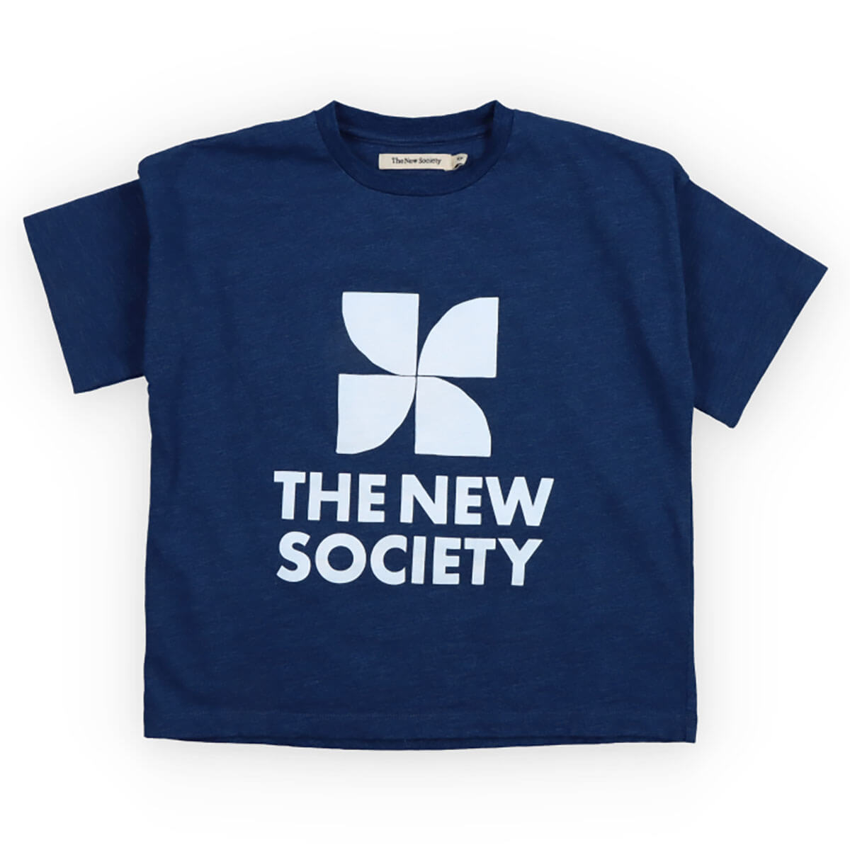 TNS Logo TShirt in Indigo Denim by The New Society Junior Edition — free download