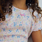 TNS Rib Tee in Sabina Print by The New Society