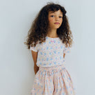 TNS Rib Tee in Sabina Print by The New Society