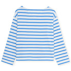 Burnet T-Shirt in Vista Blue Stripes by The New Society Womenswear