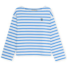 Burnet T-Shirt in Vista Blue Stripes by The New Society Womenswear