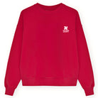 TNS Logo Sweatshirt in Tulip Red by The New Society Womenswear