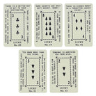 Brighten Your Day Fortune Greetings Card by The Regional Assembly of Text