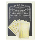 Brighten Your Day Fortune Greetings Card by The Regional Assembly of Text