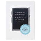 Happy Birthday To Me Greetings Card by The Regional Assembly of Text