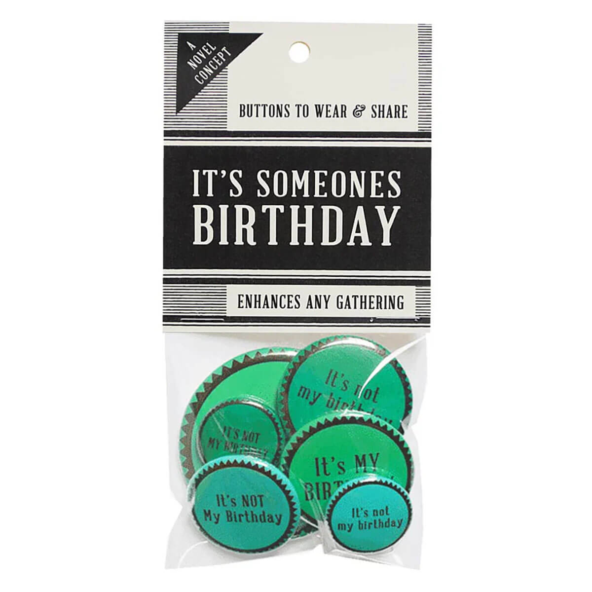 Someones Birthday Button Badge Set by The Regional Assembly of Text