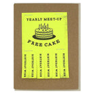 Yearly Meet Up Birthday Greetings Card by The Regional Assembly of Text