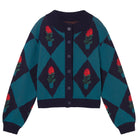 Belen Diamond Flowers Cardigan by The Tiny Big Sister
