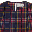 Check Puff Sleeves Blouse by The Tiny Big Sister