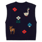 Fall Vest by The Tiny Big Sister