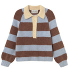 Frank Striped Polo in Blue by The Tiny Big Sister