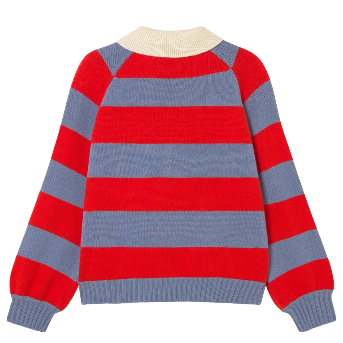 Frank Striped Polo in Orange by The Tiny Big Sister