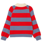 Frank Striped Polo in Orange by The Tiny Big Sister