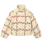 Roses Grid Sherpa Jacket by The Tiny Big Sister