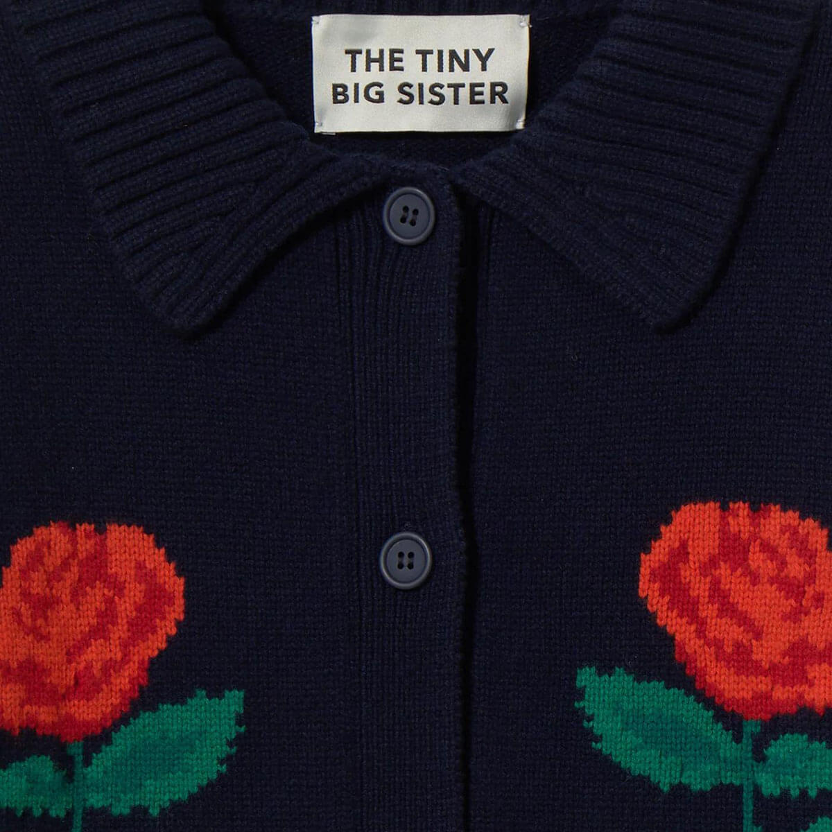 Roses Oversized Cardigan by The Tiny Big Sister