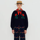 Roses Oversized Cardigan by The Tiny Big Sister