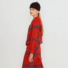 Roses Polo Sweater in Red by The Tiny Big Sister