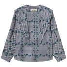 Roses Scarf Neck Blouse by The Tiny Big Sister