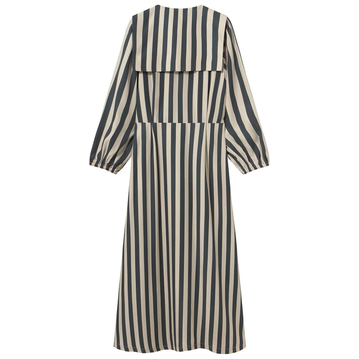 Striped Midi Dress by The Tiny Big Sister