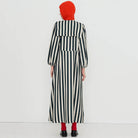 Striped Midi Dress by The Tiny Big Sister