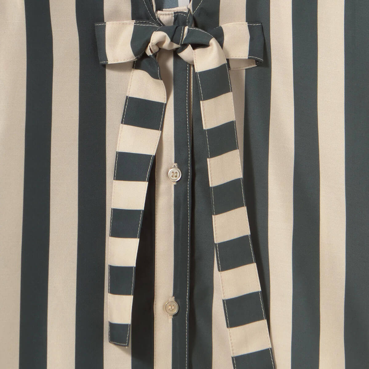 Striped Sailor Neck Blouse by The Tiny Big Sister
