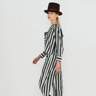 Striped Sailor Neck Blouse by The Tiny Big Sister