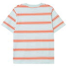 Stripes Relaxed Tee in Blue by The Tiny Big Sister