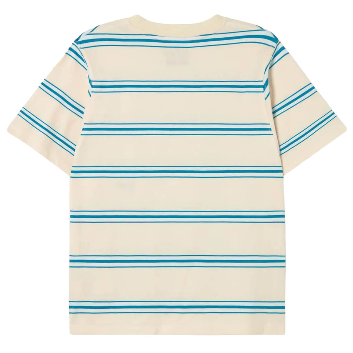 Stripes Relaxed Tee in Light Cream by The Tiny Big Sister