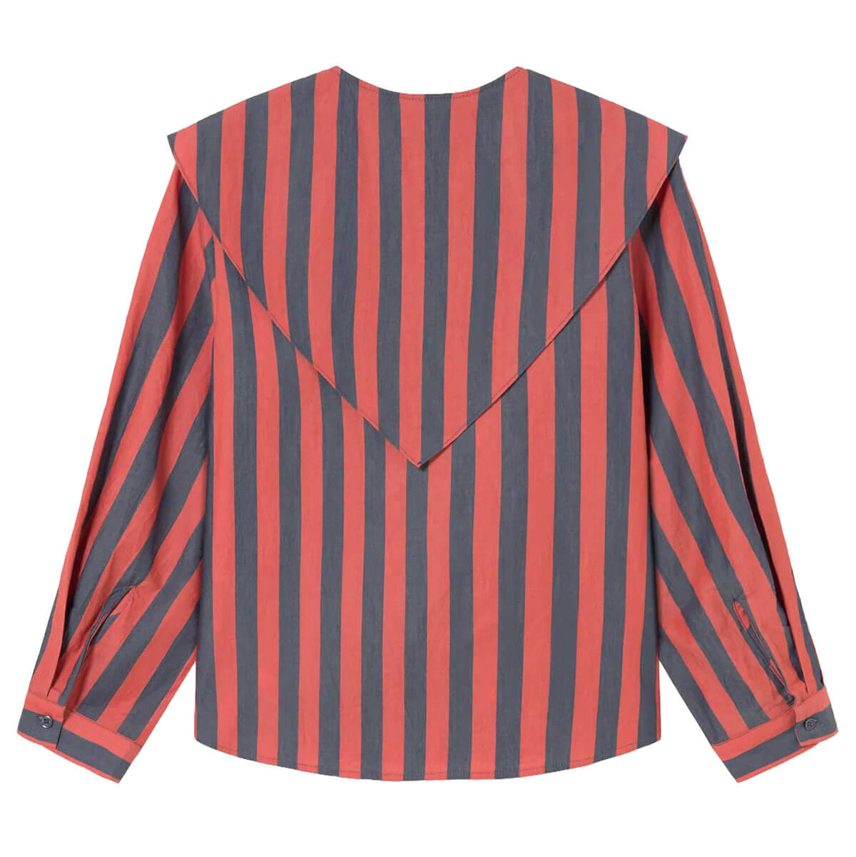 Stripes Scarf Neck Blouse by The Tiny Big Sister