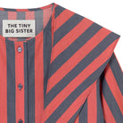 Stripes Scarf Neck Blouse by The Tiny Big Sister