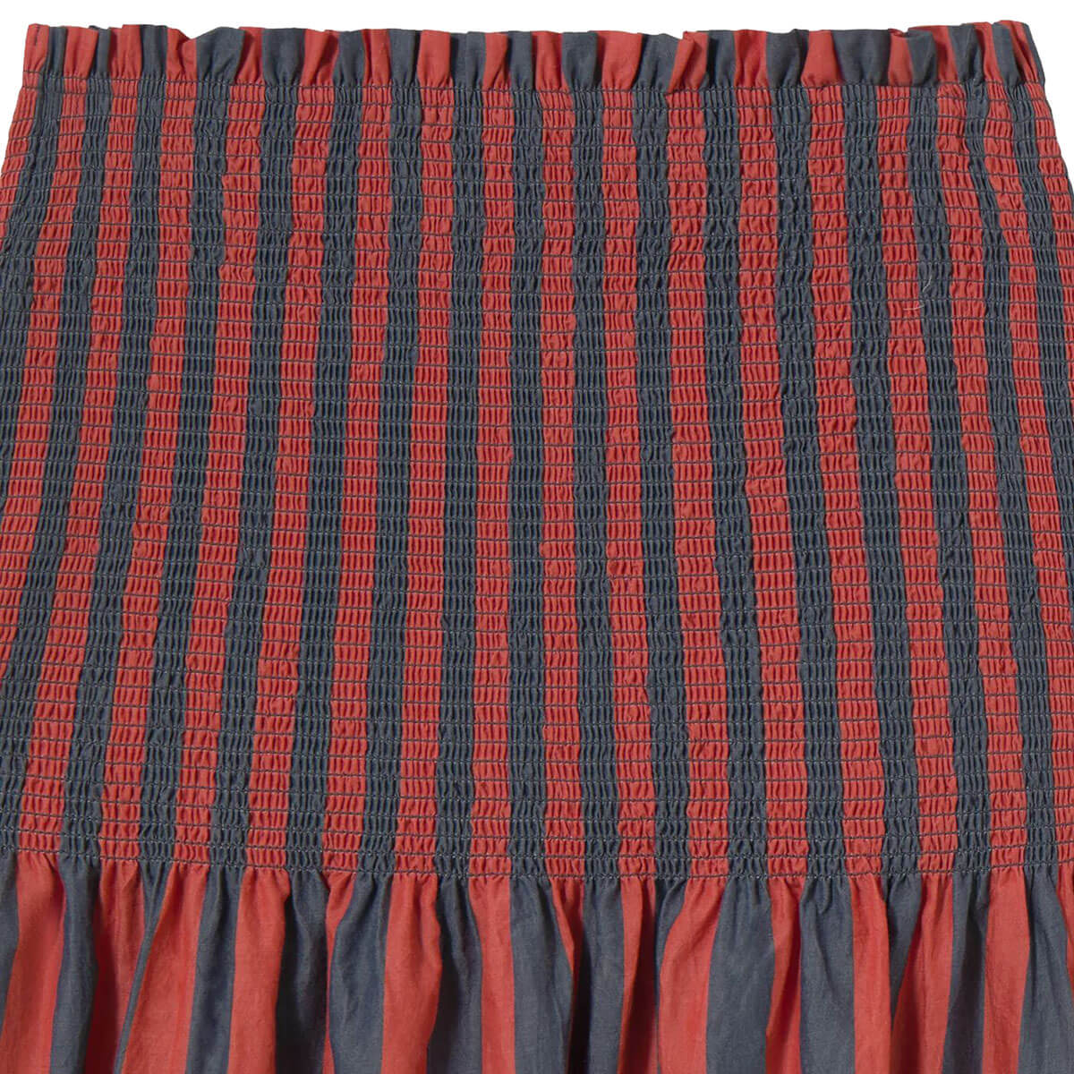 Stripes Smocking Skirt by The Tiny Big Sister