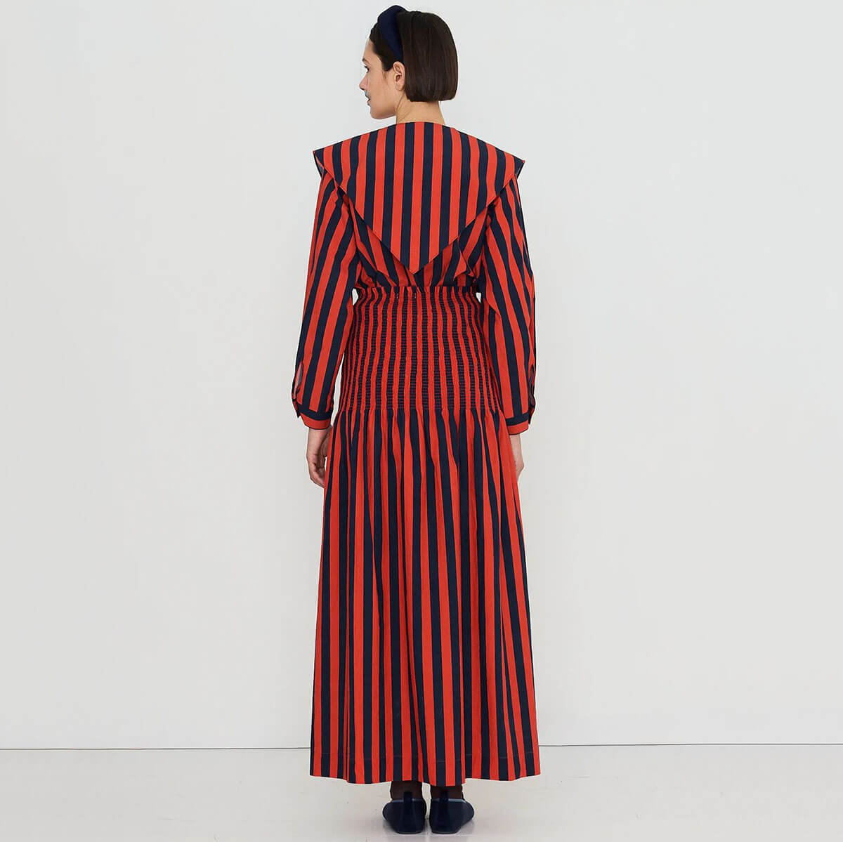 Stripes Smocking Skirt by The Tiny Big Sister