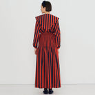 Stripes Smocking Skirt by The Tiny Big Sister