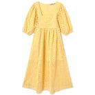 Puff Sleeves Dress by The Tiny Big Sister - Last Ones In Stock - UK 8-12