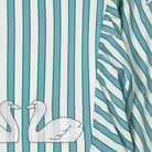 Swans Striped Dress by The Tiny Big Sister - Last Ones In Stock - UK 8-12