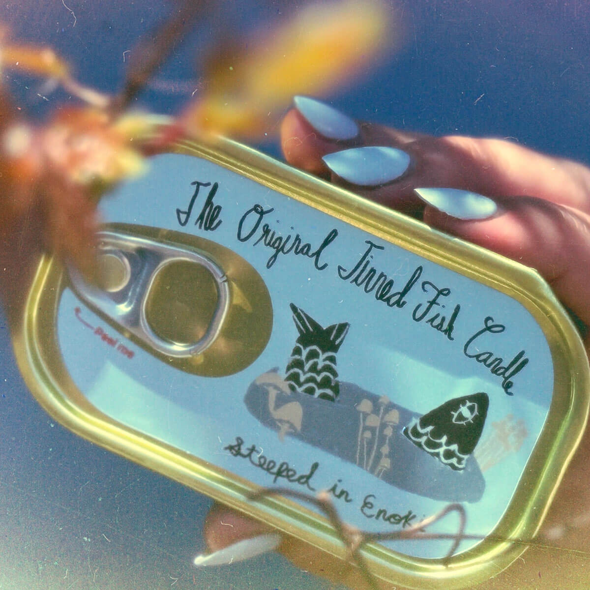 Enoki Forest Tinned Fish Candle by Tinned Candle