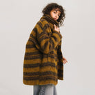 Bastille Harry Coat in Ochre by Tinsels