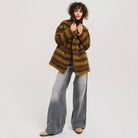 Bastille Harry Coat in Ochre by Tinsels